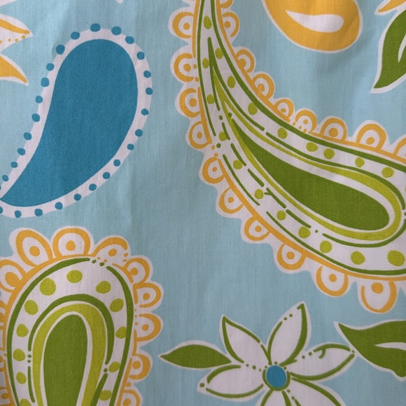 Lilly Pulitzer strapless Sabrina via blue croissant dress - Picture 3 of 9